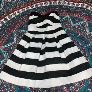 Strapless dress from Express.